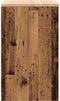 vidaXL - Garagekast - 60x51x85 - cm - massief - grenenhout - oud - hout