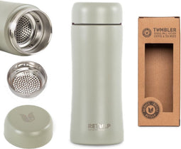 Retulp Tumbler - Thermosbeker - Thermosfles - Vintage Green - 300 ml - Koffiebeker - RVS