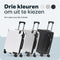 Pathsail® Handbagage Koffer 40L - Lichtgewicht Trolley - TSA slot & 360 graden spinner wielen - Wit