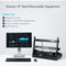 Startech.com RK8OD - 8U Desktop Rack - 2-Post Open Frame Rack