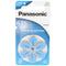 Panasonic Battery Zinc Air, 675, 1.4V Retail Blister (6-Pack)