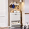 SoBuy FSR180-W - Schoenenkast - 2 Kleppen 1 Lade - Wit