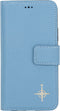 NorthLife Geschikt voor iPhone 11 Pro - Leren Afneembare 2-in-1 bookcase telefoonhoes - Lichtblauw