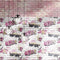 Noordwand - Urban - Friends - & - Coffee - Behang - bakstenen - roze - en - wit