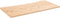 Bureaublad 110x60x2,5 cm massief grenenhout
