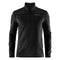Craft Pin Halfzip - Wintersportpully Heren - Zachte stof - Black