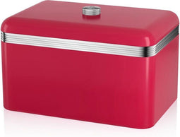 Swan Broodtrommel - Rood - 18 Liter - 24x36x24cm