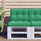 vidaXL - Palletkussens - 2 - st - stof - groen