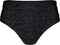 Barts Sula - High Waist Briefs - Volledige bedekking met subtiele print - Zwart