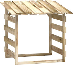 vidaXL - Pergola - met - dak - 100x90x100 - cm - geïmpregneerd - grenenhout