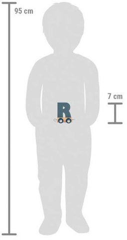 Small Foot - Houten Lettertrein Polar - R