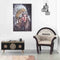 Schilderij Alexandra House Living Life Canvas Sparrenhout 120 x 2 x 80 cm