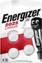 Energizer CR2025 - Knoopcel batterij - Lithium 3V (4 stuks)