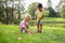 BS Toys Houten Golfset - Buitenspeelgoed voor Kinderen - Minigolf - Midgetgolf - Golfset Kinderen - Buiten Speelgoed - Buitenspel - Buiten Spellen - Tuin Speelgoed - Houten Speelgoed - Cadeau Kind