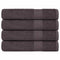 vidaXL - Saunahanddoeken - 4 - st - 80x200 - cm - 360 - g/m² - 100% - katoen - antraciet