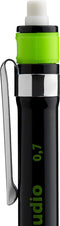 Aristo vulpotlood - Studio Art series - lijnbreedte 0,7mm - hardheid HB - met gum - zwart/groen - AR-85707