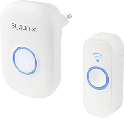 Sygonix SY-5225386 Complete set voor Draadloze deurbel Met flitslicht