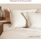 Coco & Cici - Tencel Sateen kussensloop 70 x 60 cm - Kussenhoes - Lyocell - Extra Zacht & 100% Natuurlijk - Off White
