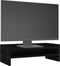 vidaXL - Monitorstandaard - 50x24x16 - cm - massief - grenenhout - zwart