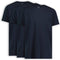 LEBASQ Miles' T-shirt - Ronde hals - Extra lang - Blauw (3-pack)