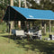 vidaXL - Kampeerluifel - waterdicht - 460x305x210 - cm - blauw