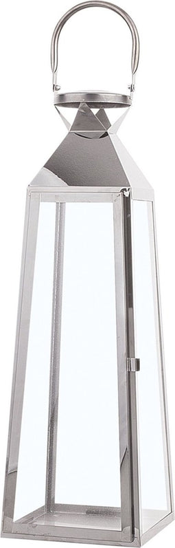 CRETE S - Lantaarn - Zilver - RVS