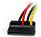 Startech.com 4-pins Molex naar linkshoekige SATA voedingskabeladapter - 15,24 cm