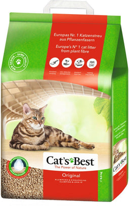 Cat's Best Eco Plus - Kattenbakvulling - Klontvormend - 20L