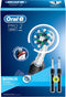Oral-B Pro 2 2900 - Elektrische tandenborstel - 2 handgrepen en 2 opzetborstels - Zwart