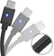 Hori SPF-041E - USB-C oplaadkabel voor DualSense en DualSense Edge - 60W snelladen - Zwart (3 meter)