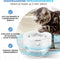 Vulpes Goods® Pets - Drinkfontein voor Katten & Honden - Draadloos met Infraroodsensor - 1L - Fluisterstil - Oplaadbaar - Premium White