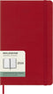 Moleskine 12 Maanden Agenda - 2024 - Wekelijks - Large - Harde Kaft - Rood