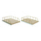 Dienblad DKD Home Decor Polypropeen (PP) Hout MDF (2 pcs)