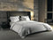 YELLOW Velvet Touch Dekbedovertrek - Eenpersoons - 140x200/220 cm - Optical White