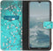 iMoshion Hoesje Geschikt voor Nokia G20 / G10 Hoesje Met Pasjeshouder - iMoshion Design Softcase Bookcase - Blauw / Meerkleurig / Blossom