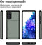 iMoshion Hoesje Geschikt voor Samsung Galaxy S20 FE Hoesje - Ruimte voor 2 pasjes - iMoshion Backcover met pasjeshouder - Donkergroen