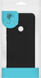 iMoshion Hoesje Geschikt voor Oppo A15 Hoesje Siliconen - iMoshion Color Backcover - Zwart