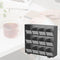 BRASQ Thee Organizer TB200 - Theedoos 12 vaks - Ruimtebesparend - Zwart