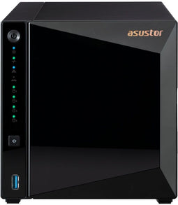 Asustor Drivestor 4 Pro (AS3304T) - NAS - 4x 2.5"/3.5" bays - 1,4 GHz Quad-Core - 2 GB DDR4 geheugen