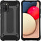 iMoshion Hoesje Geschikt voor Samsung Galaxy A02s Hoesje - iMoshion Rugged Xtreme Backcover - Zwart