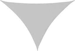 vidaXL - Zonnezeil - 7x5x5 - m - 100% - polyester - oxford - lichtgrijs
