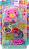 Polly Pocket Glittereiland - Compacte Speelfigurenset - 1 micro-zeemeerminpop en 11 accessoires