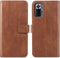 imoshion Hoesje Geschikt voor Xiaomi Redmi Note 10 Pro Hoesje Met Pasjeshouder - imoshion Luxe Bookcase - Bruin