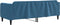 vidaXL - Slaapbank - 80x200 - cm - fluweel - blauw