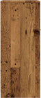vidaXL - Badkamerkast - 60x33x80 - cm - bewerkt - hout - oud - houtkleurig