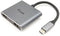 Equip 133484 - USB 3.2 Gen 1 Type-C Hub - 2x HDMI - Zilver