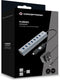 Conceptronic HUBBIES21GP - 7-Port USB 3.0 Hub - USB-A x 7 met stroomadapter - Grijs