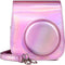 Complete Accessoires Set Geschikt voor Fujifilm Instax Mini 11 - Camera Tas met Filters, Fotoalbum en Meer - Regenboog Roze