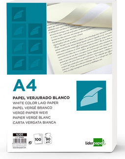 Liderpapel VJ01, Kopiëren/laser/inkjetafdrukken, A4 (210x297 mm), 100 vel, 90 g/m², Wit, 300 mm