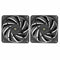 Mars Gaming MF-NCLX2 - CPU-ventilator - 120mm - Zwart